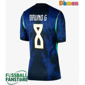 Brasilien Bruno Guimaraes #8 Replik Auswärtstrikot Damen WM 2026 Kurzarm